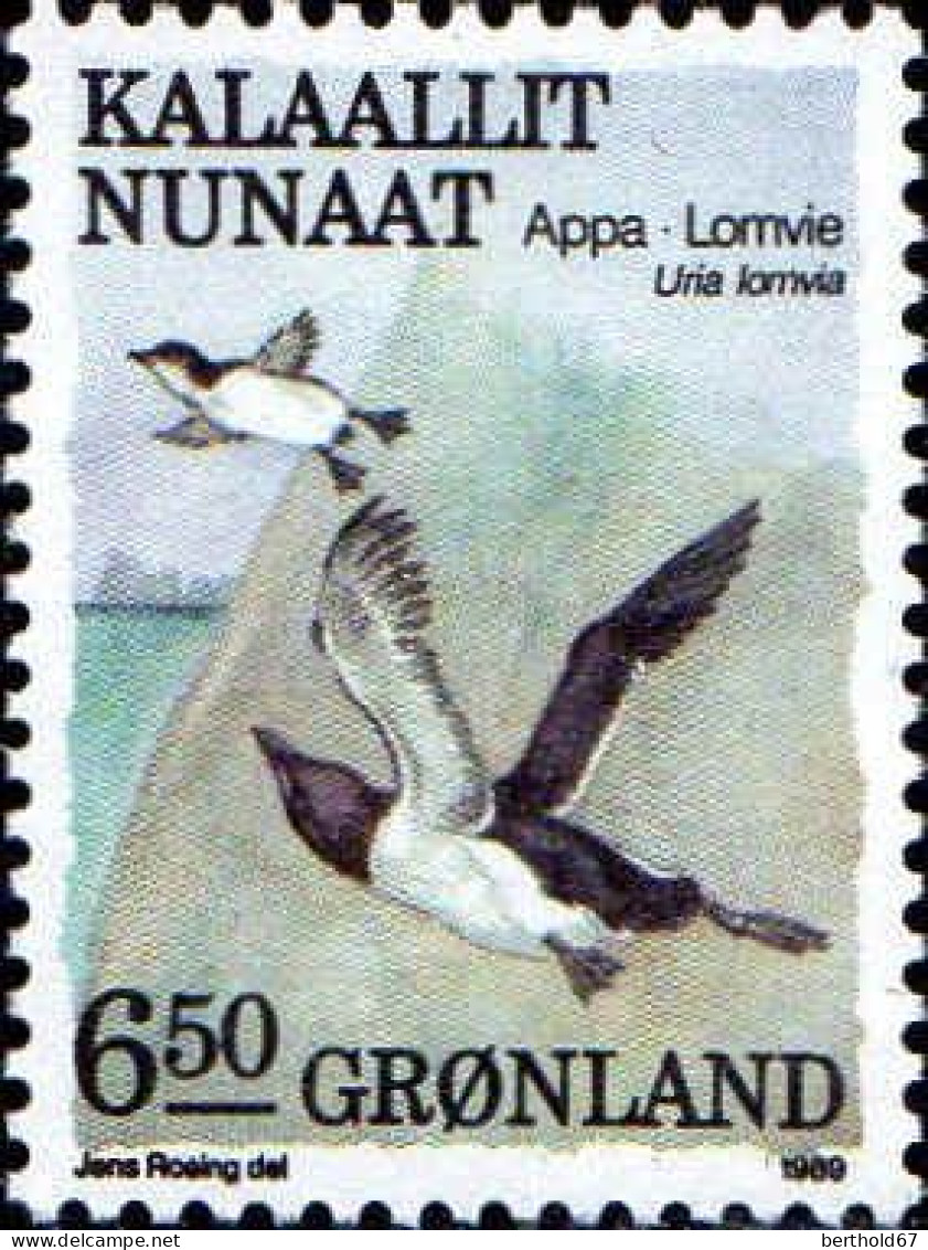 Groenland Poste N** Yv:179/182 Faune Groenlandaise 3.Série Oiseaux - Unused Stamps