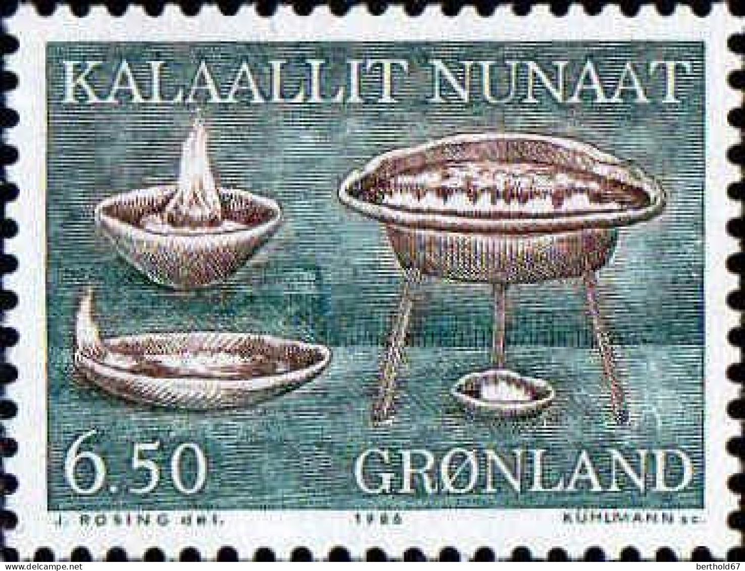 Groenland Poste N** Yv:153/154 Ustensiles & Art Local - Unused Stamps