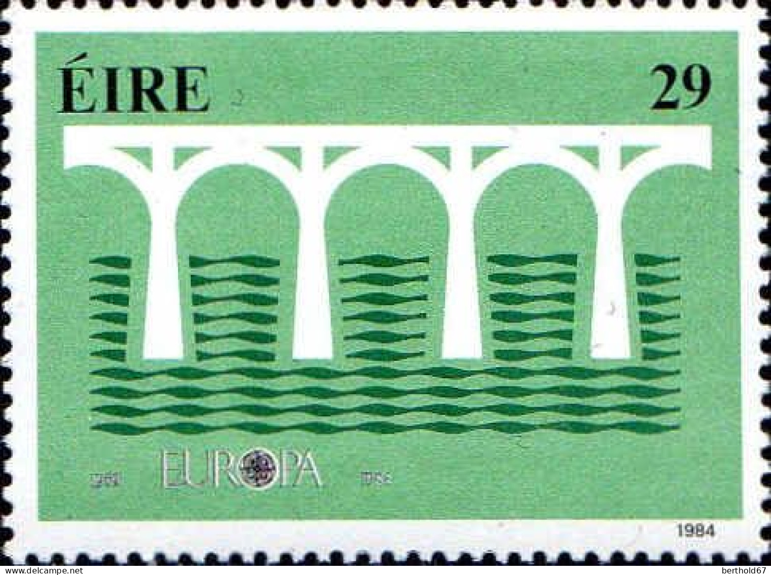 Irlande Poste N** Yv: 542 Mi:539 Eudopa Cept Pont De La Coopération - Nuovi