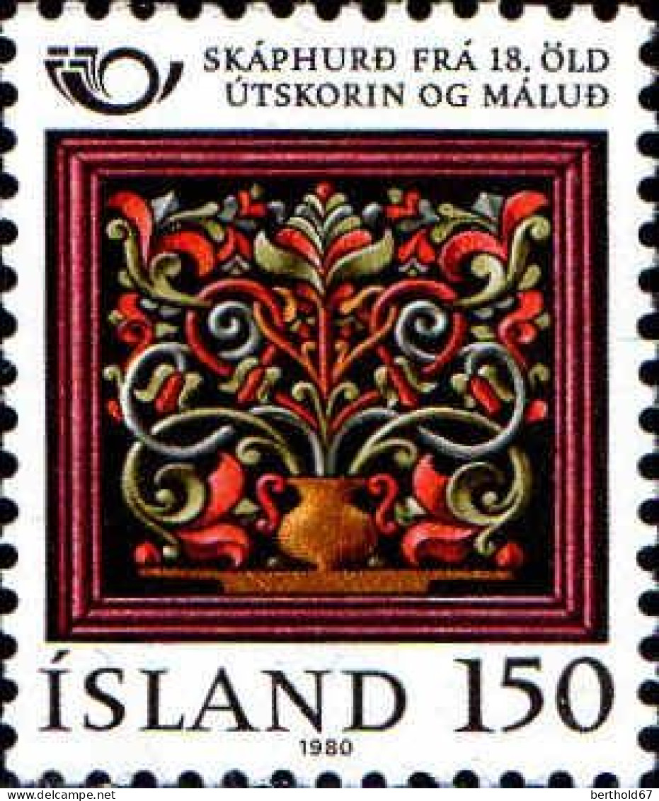 Islande Poste N** Yv:509/510 Artisanat Traditionnel Norden'80 - Nuevos