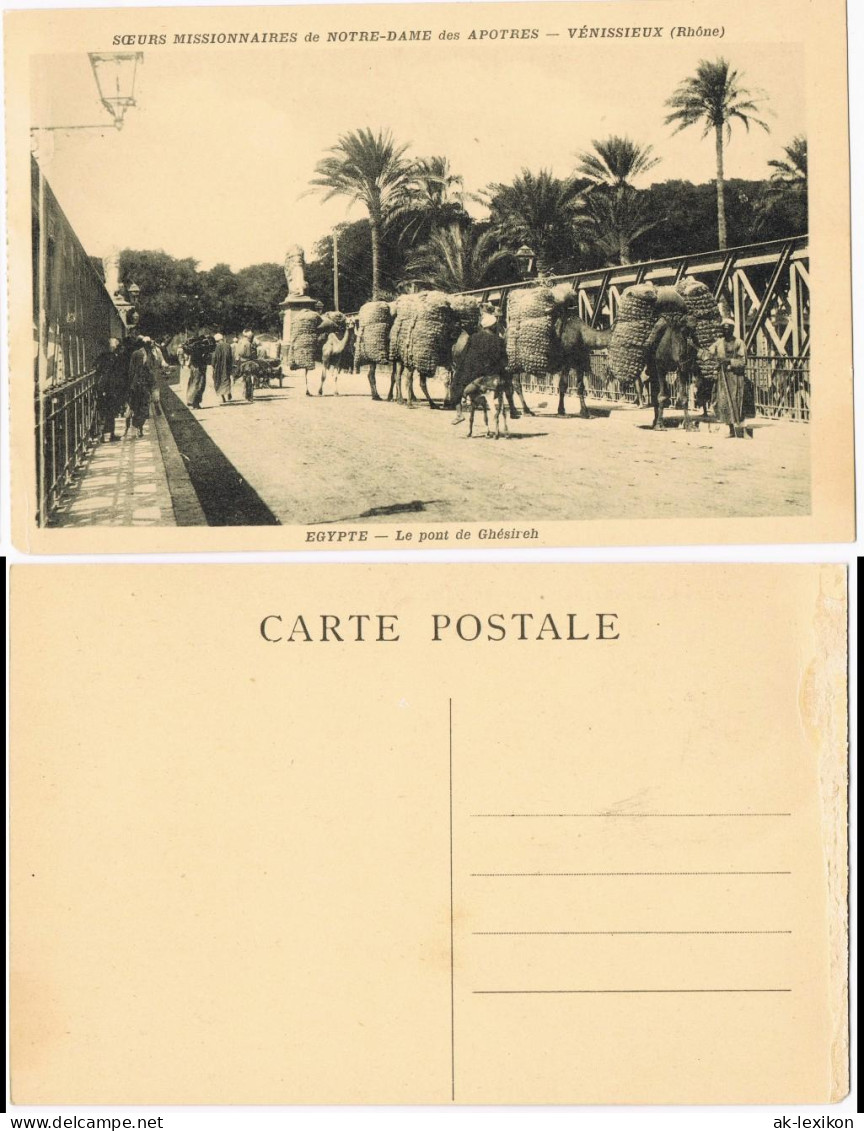 Ägypten (allgemein) EGYPTE - Le Pont De Ghésire Ägypten Egypt H 1922 - Sonstige & Ohne Zuordnung