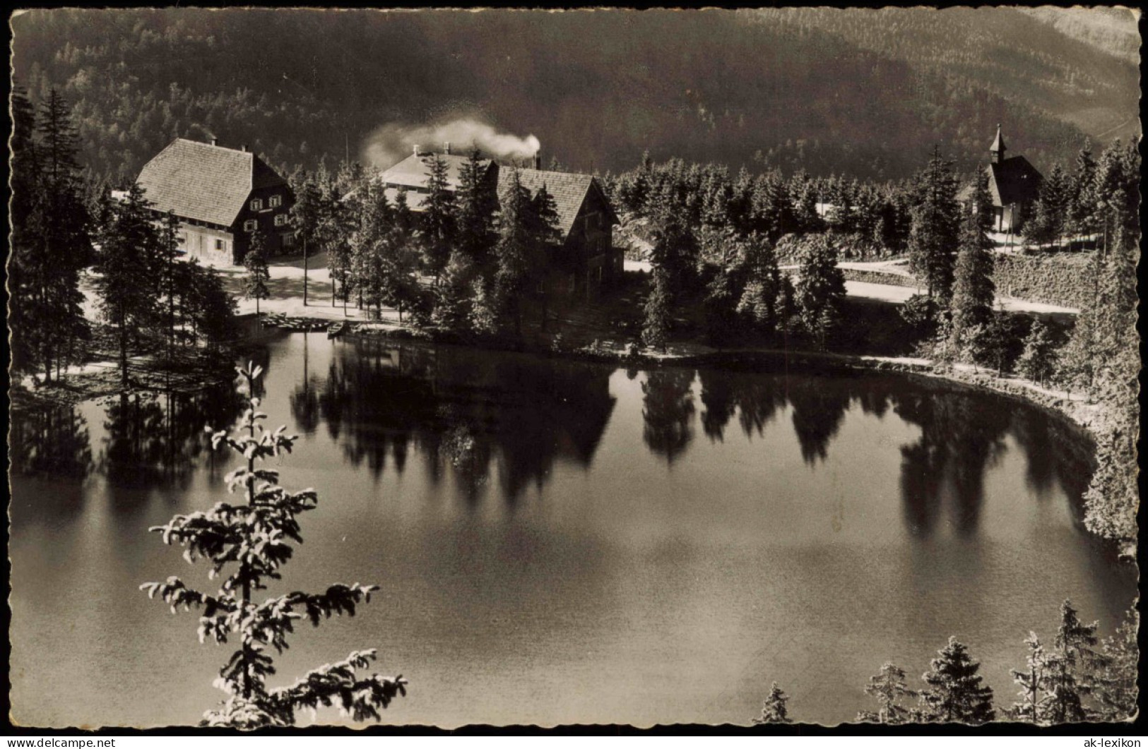 Ansichtskarte Achern Mummelsee Im Hoch-Schwarzwald 1957 - Achern