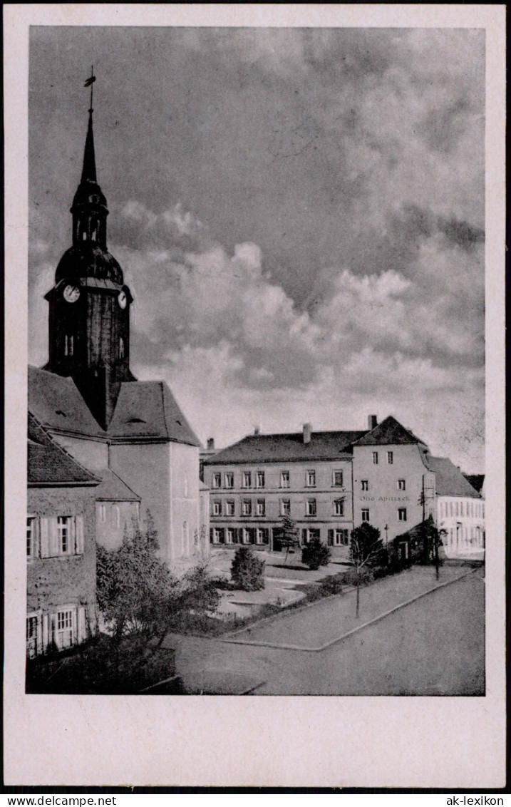 Ansichtskarte Bad Lausick Lausigk Straße Der Einheit Zur DDR-Zeit 1955 - Bad Lausick