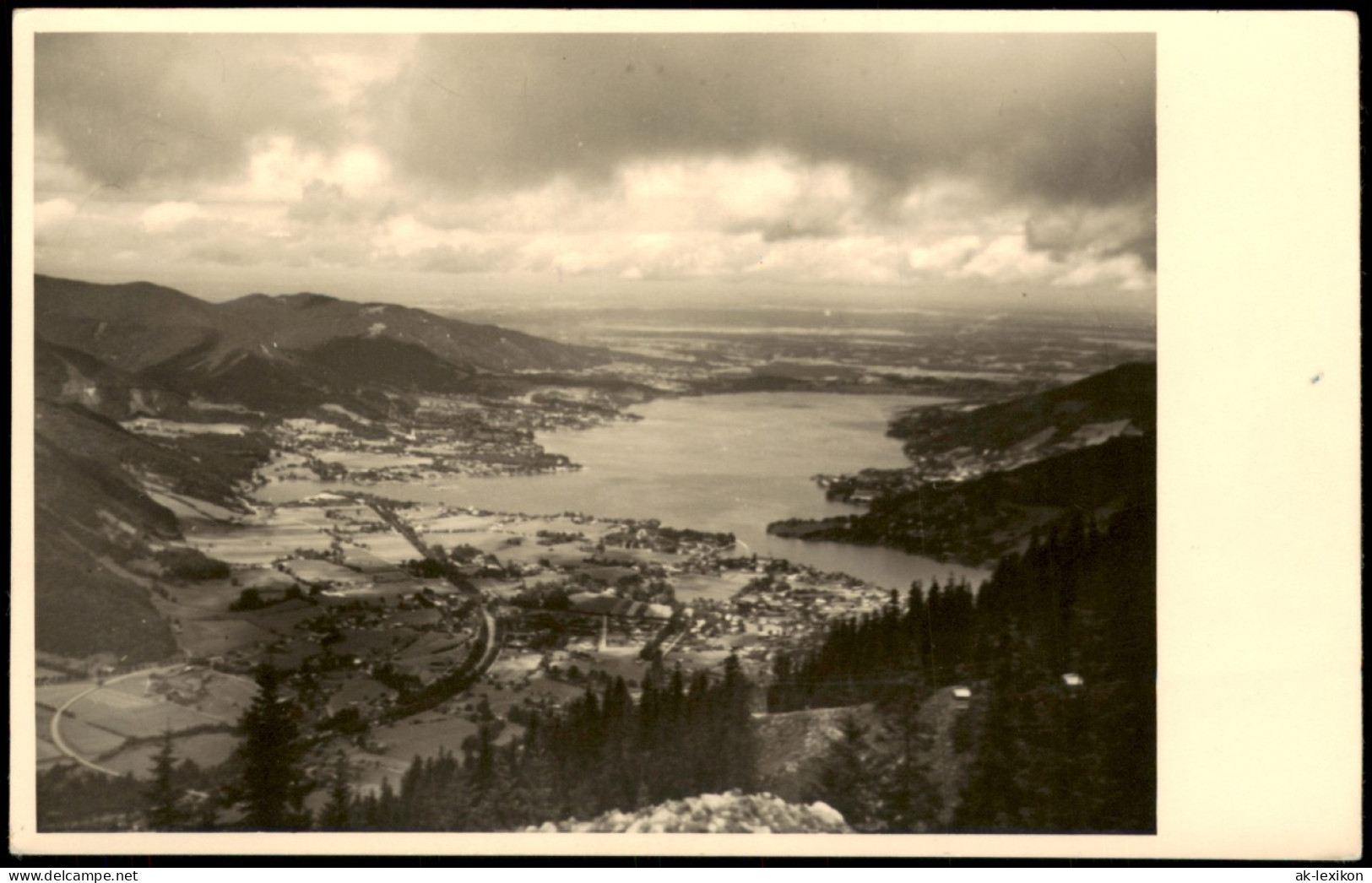 Ansichtskarte Bad Wiessee Blick Auf Den Tegernsee 1929 Privatfoto - Bad Wiessee