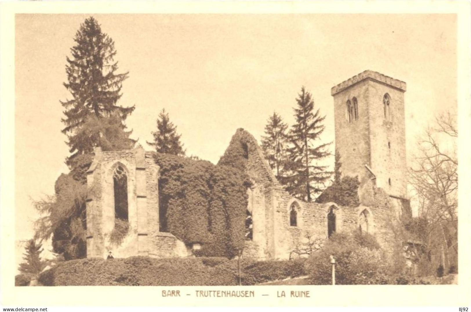 CPA 67 - BARR - TRUTTENHAUSEN - La Ruine - Barr