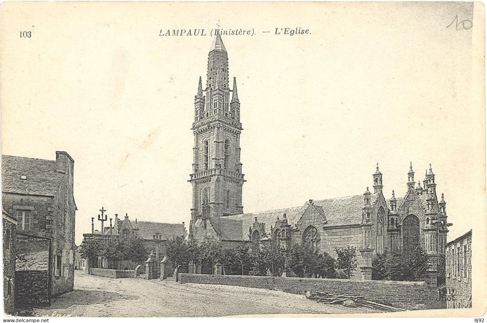 CPA - 29 - 103. LAMPAUL - L'Eglise - Lampaul-Guimiliau