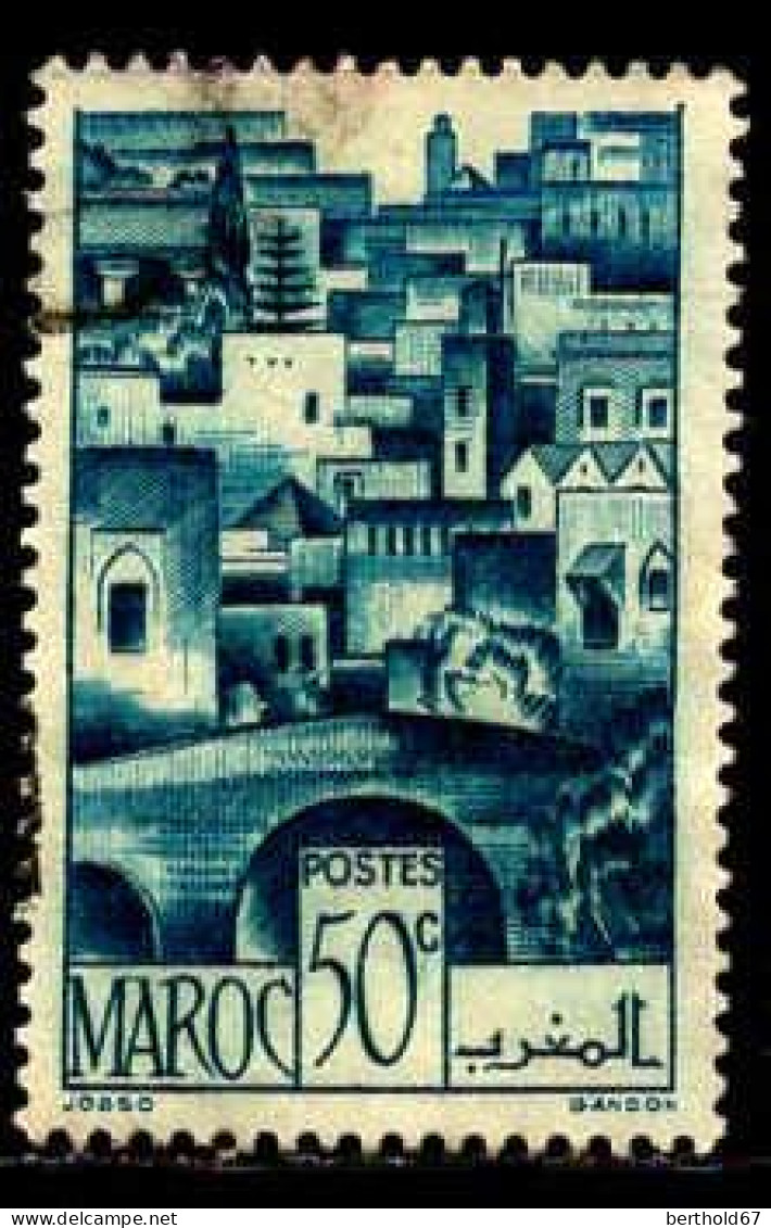 Maroc (Prot.Fr) Poste Obl Yv:249 Mi:245 Pont De Bein El Mdoun (Obli. Ordinaire) - Usados