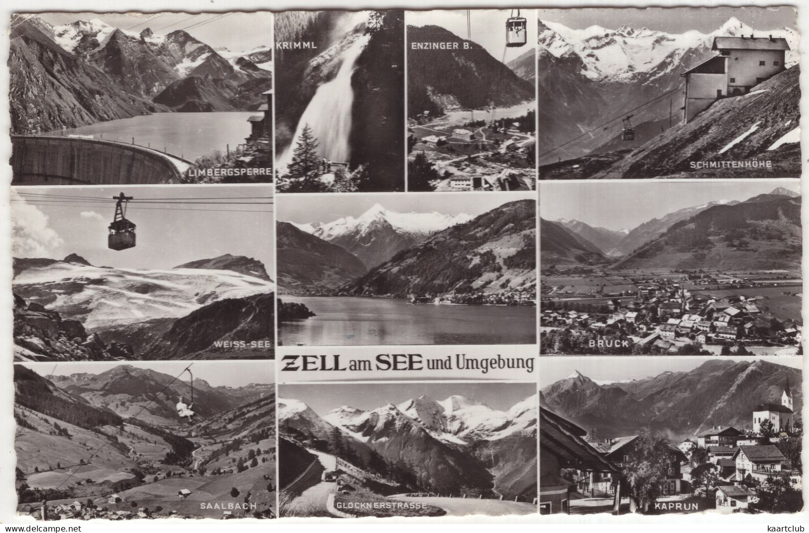 Zell Am See Und Umgebung - (Österreich/Austria)  - 1968 - Zell Am See
