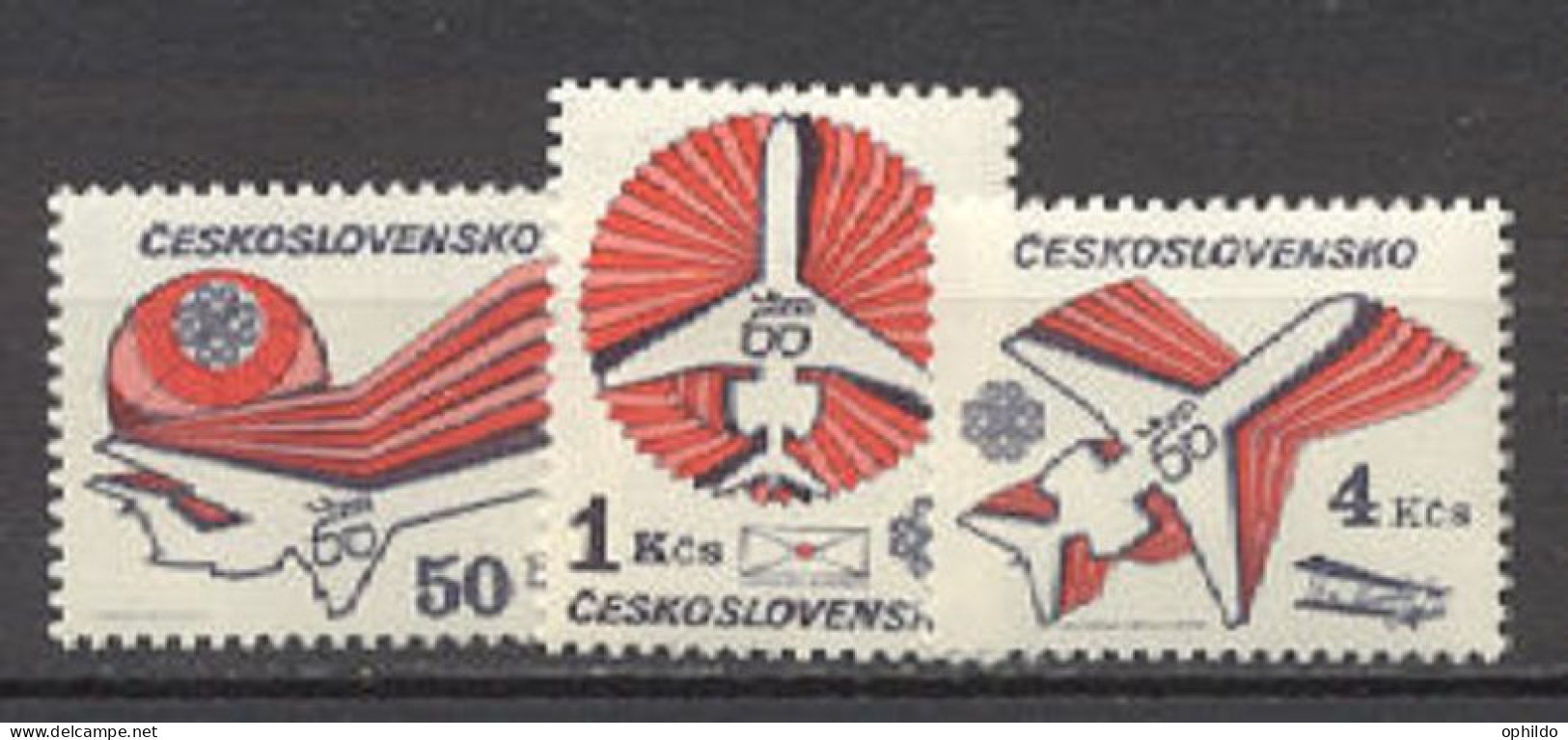 Tchéco   Yvert  2546/2548   Ou  Michel  2727/2729    * * TB  - Unused Stamps