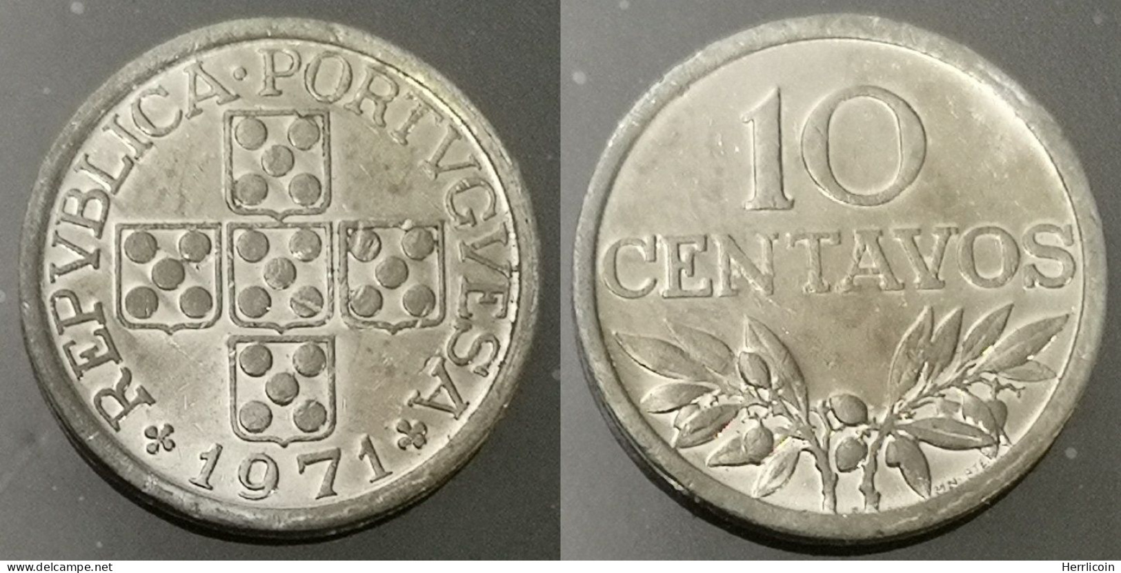 Monnaie Portugal - 1971 - 10 Centavos - Portugal