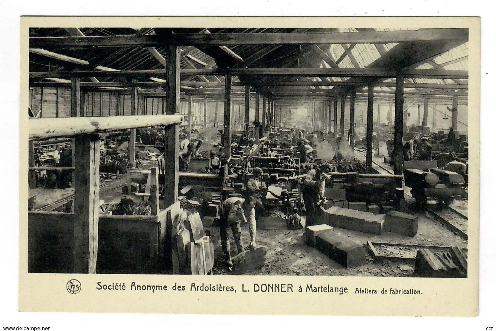 Martelange    Ateliers De Fabrication   L Donner  Ardoisières - Martelange