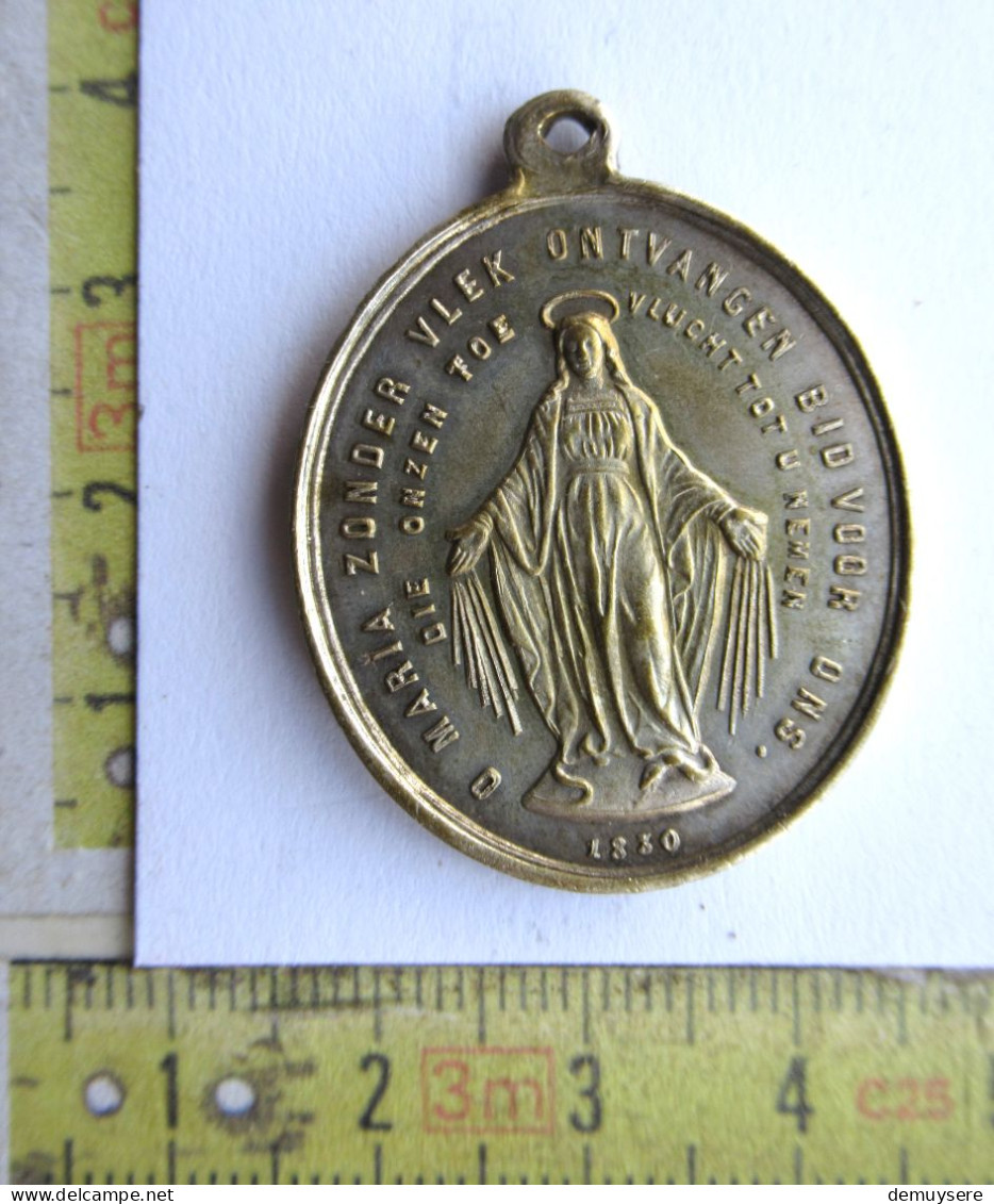 2007 - MEDAILLE - O MARIA ZONDER VLEK ONTVANGENBID VOOR ONS 1830 - Religión & Esoterismo