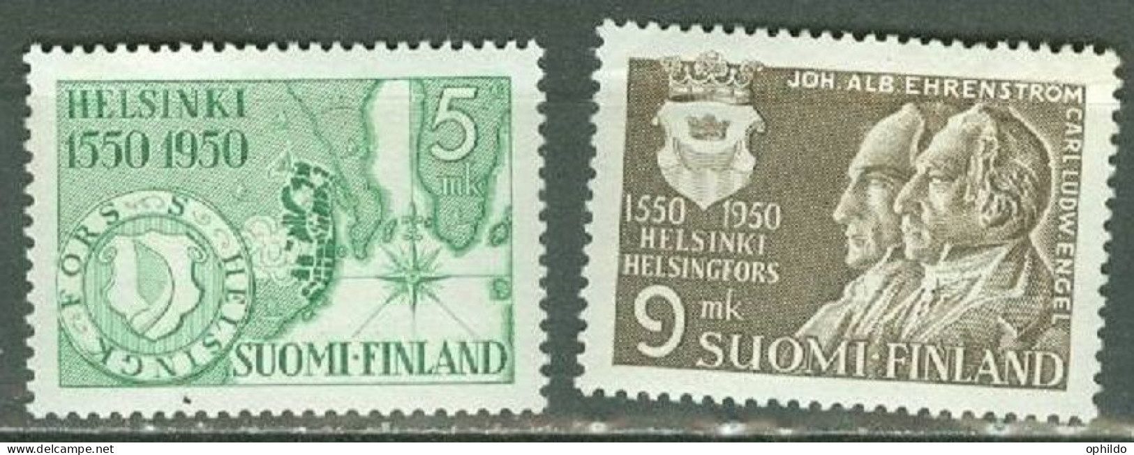 Finlande   371/372  *  TB   - Unused Stamps