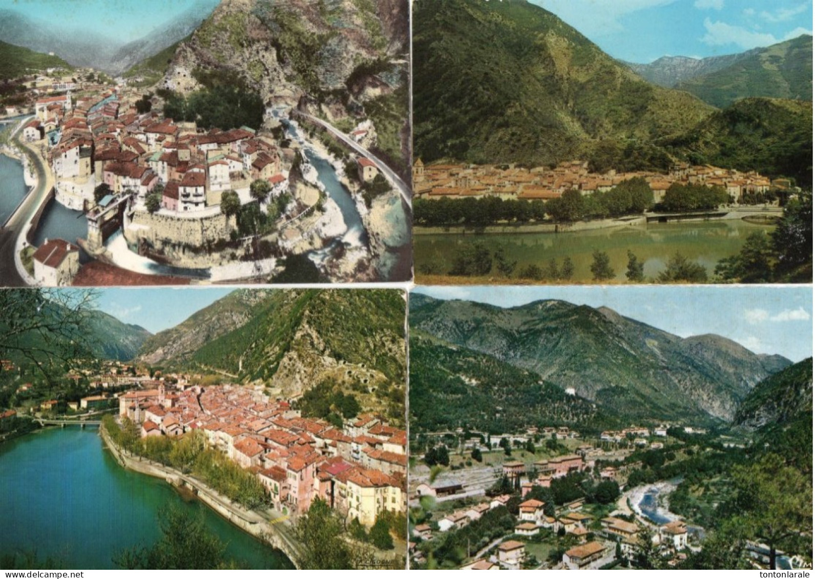 CPSM - BREIL SUR ROYA -LOT DE 5 CARTES - Breil-sur-Roya