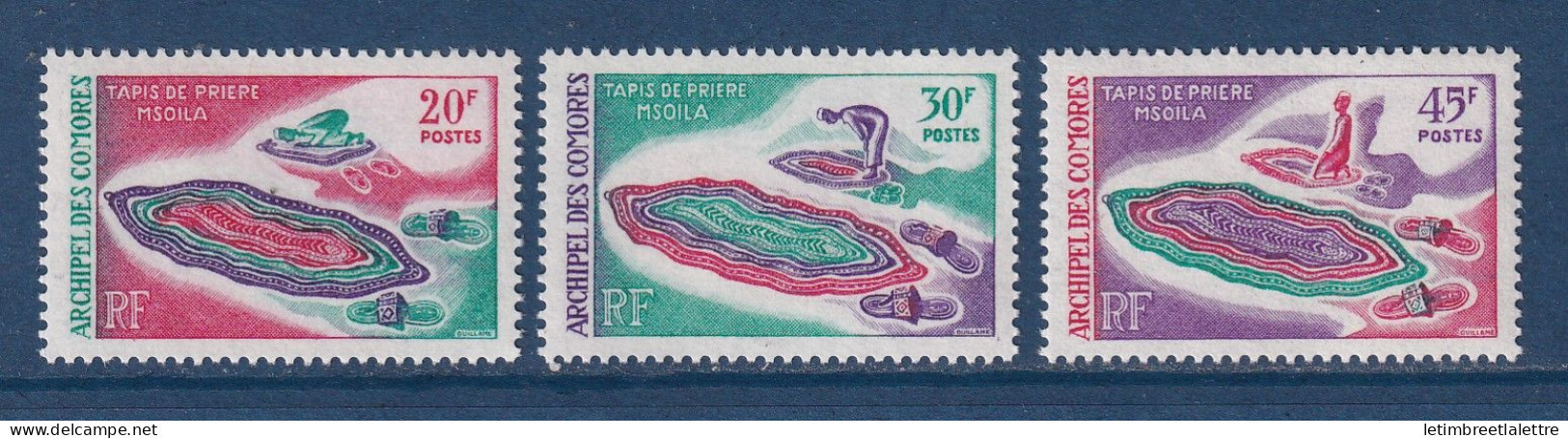 Comores - YT N° 50 à 52 ** - Neuf Sans Charnière - 1969 - Ungebraucht