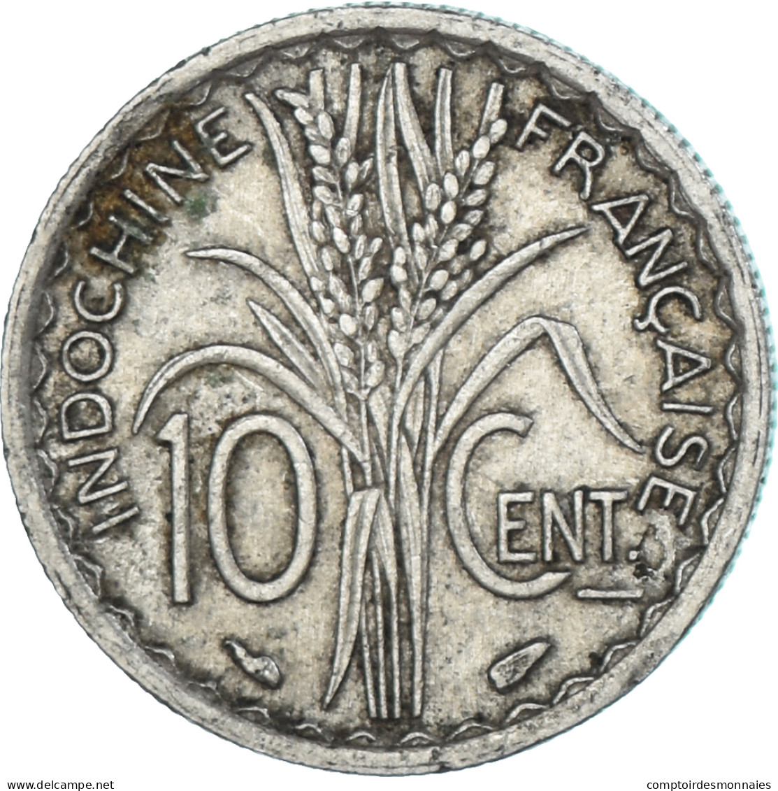 Monnaie, Indochine Française, 10 Cents, 1939 - Autres & Non Classés