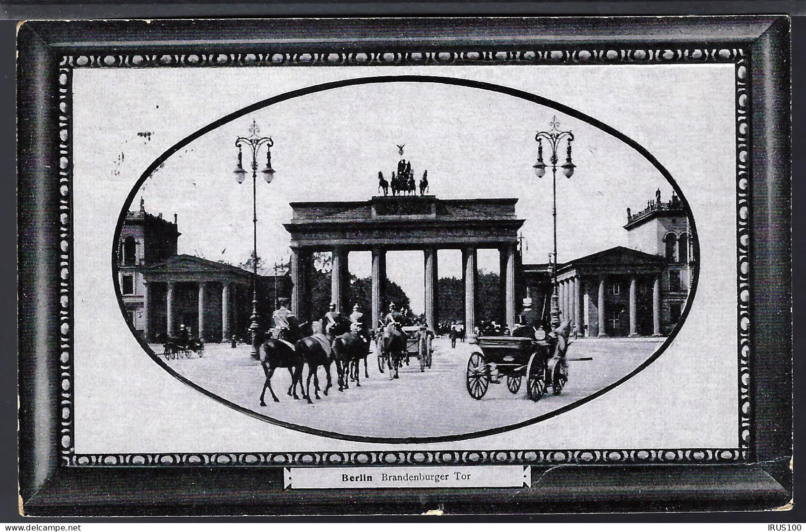 BERLIN - BRANDENBURGER TOR - 1923 - - Brandenburger Deur
