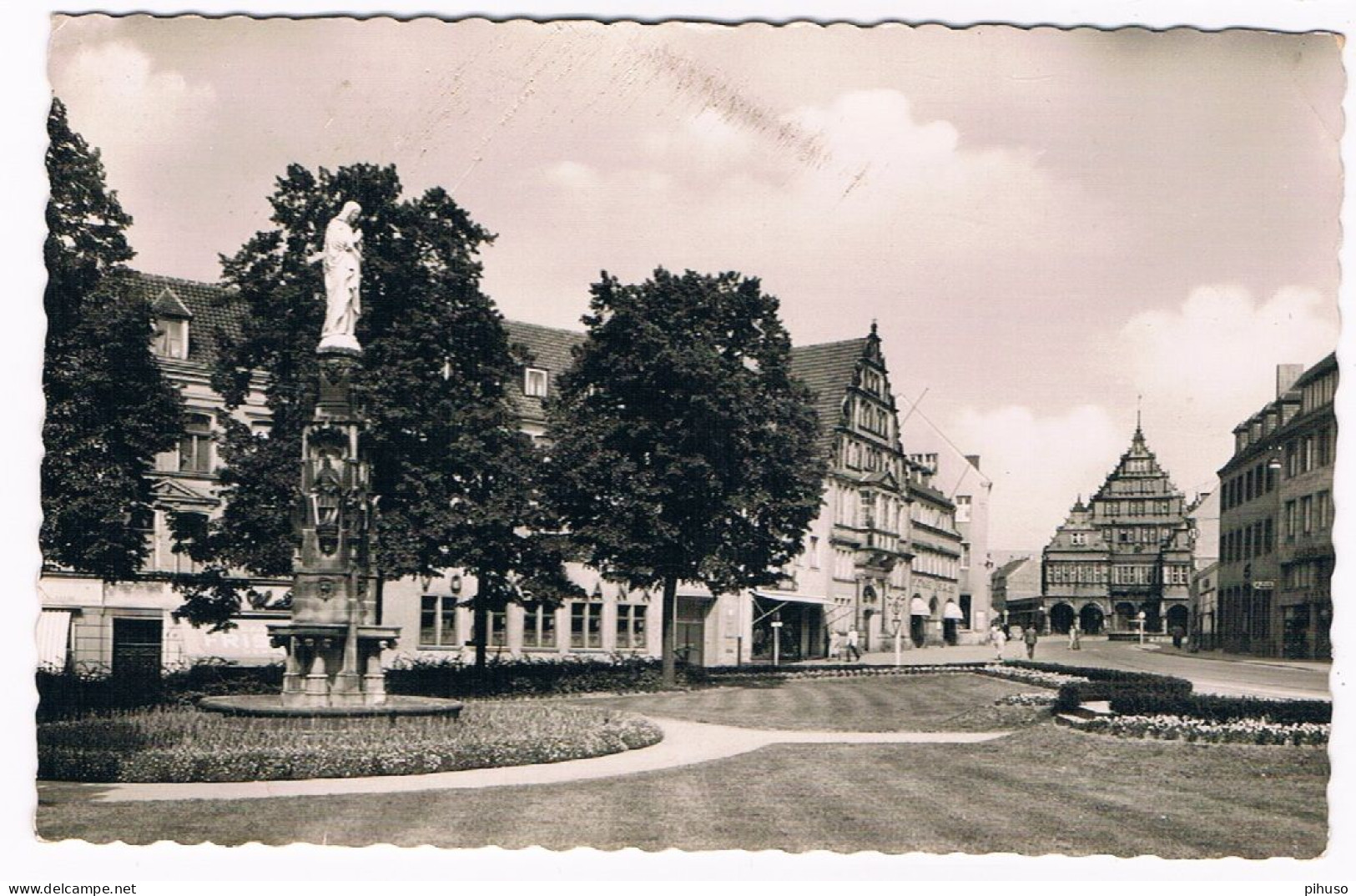 D-16933  PADERBORN : Marienplatz - Rathaus - Paderborn