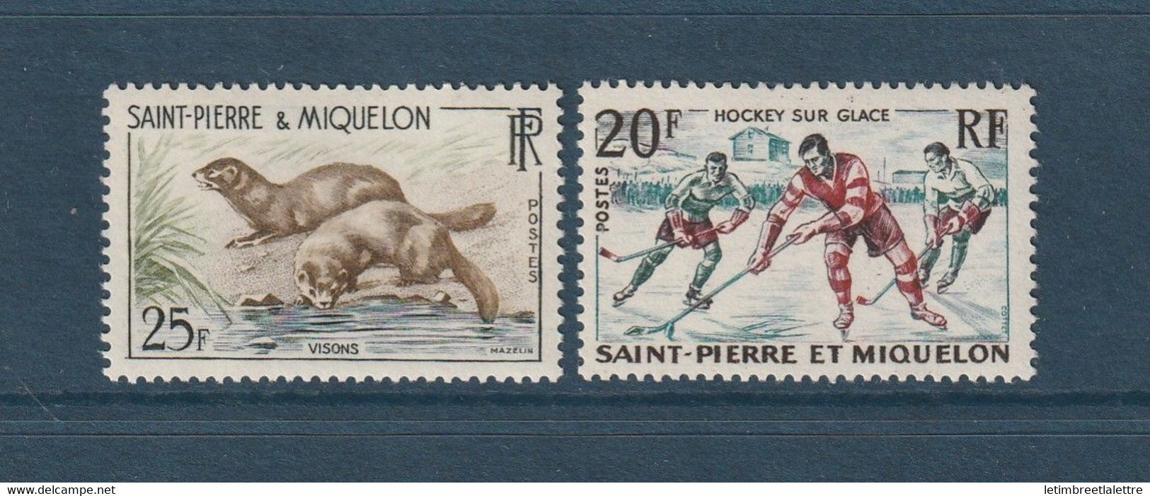Saint Pierre Et Miquelon - YT N° 360 Et 361 ** - Neuf Sans Charnière - 1959 - Nuevos
