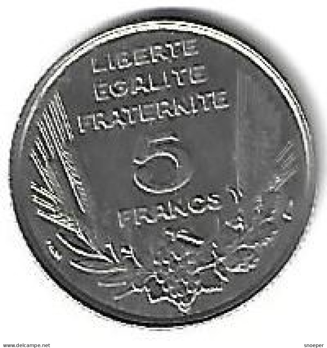 *france  5 Francs  1933 Km 887    Xf+/ms60 !!! - 5 Francs