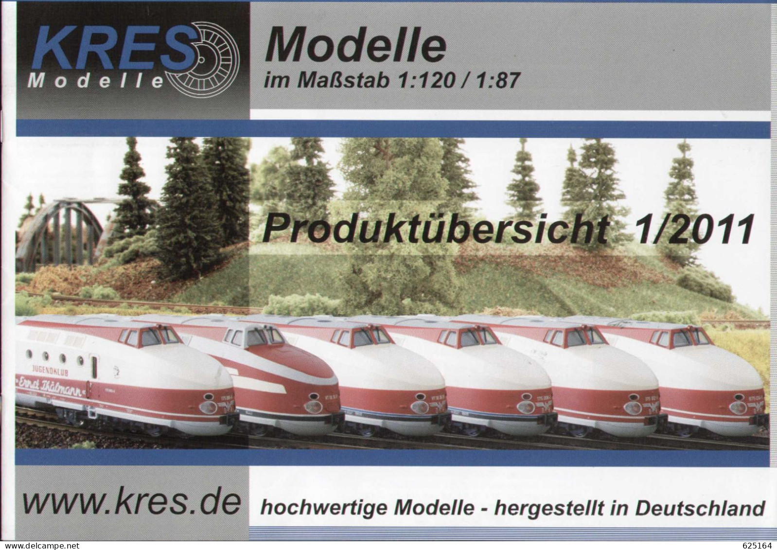 Catalogue KRES-MODELLE 2011.1 Produktübersicht Spur TT 1:120 / H0 1:87 - German