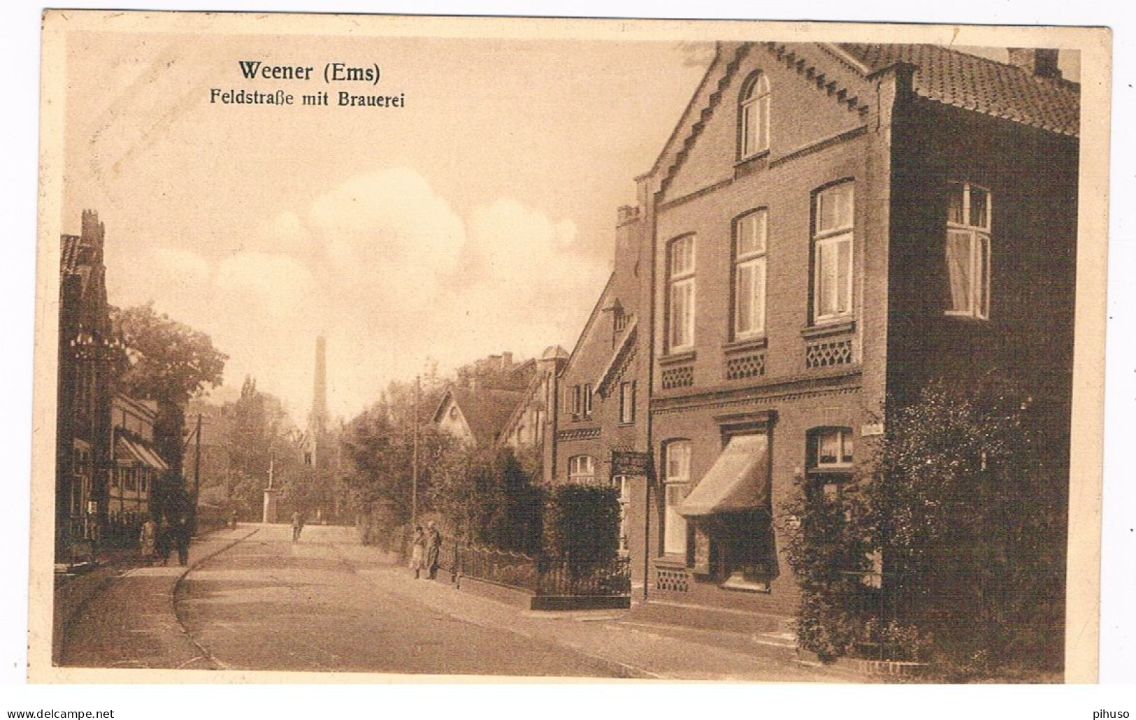 D-16937  WEENER : Feldstrasse Mit Brauerei ( Brewery, Brouwerij, Beer) - Leer