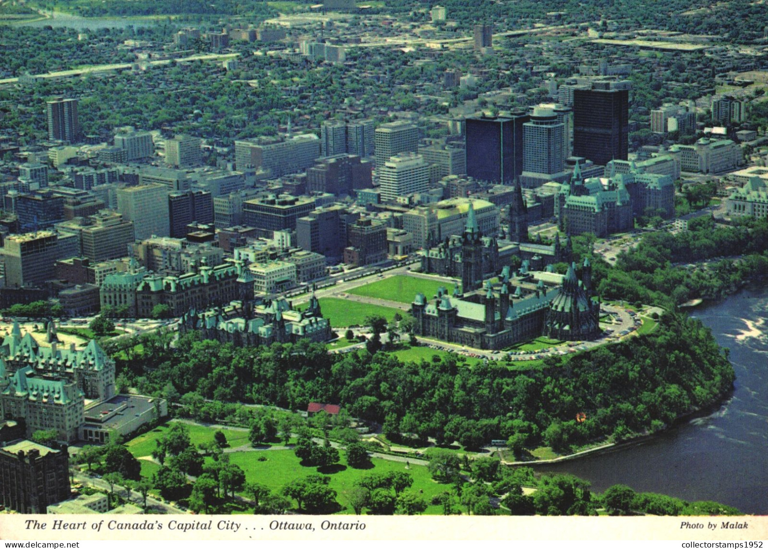 OTTAWA, ONTARIO, CANADA, ARCHITECTURE, PARK, AMERICA, POSTCARD - Ottawa