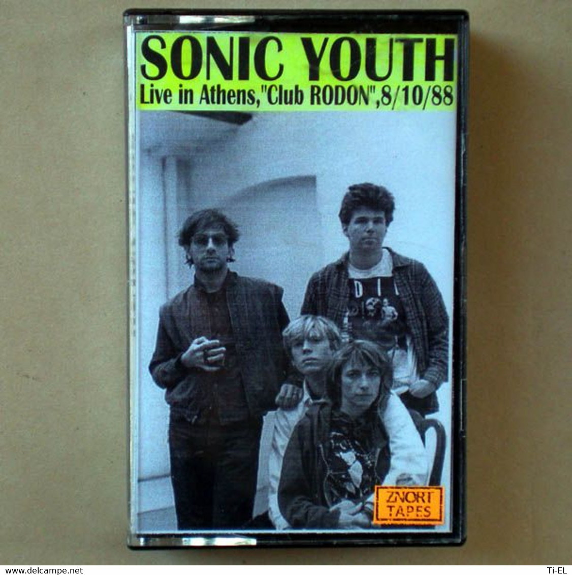SONIC YOUTH – Live In Athens, "Club RODON", 8/10/1988 | Rare Audio Tape - Audiocassette