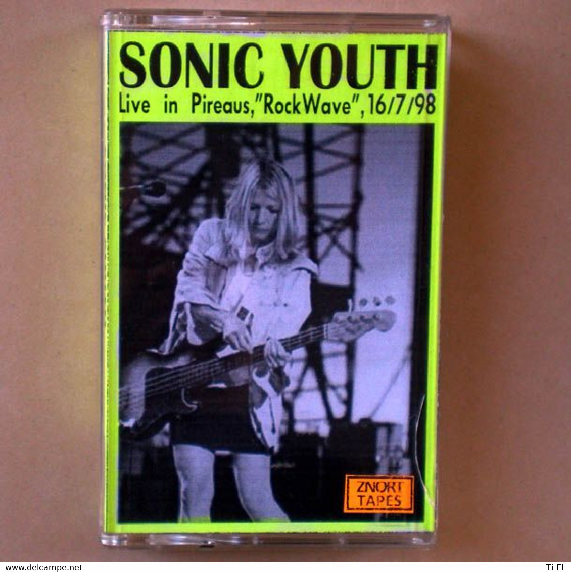 SONIC YOUTH – Live In Piraeus, "Rockwave Festival", 16/7/1998 | Rare Audio Tape - Casetes