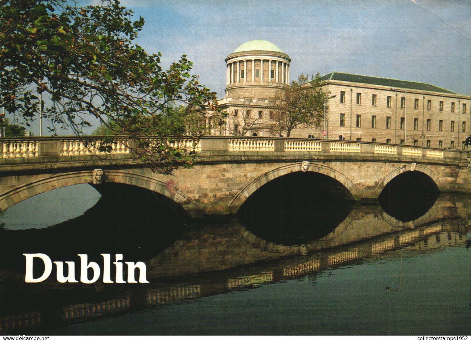 DUBLIN, ARCHITECTURE, BRIDGE, IRELAND, POSTCARD - Dublin