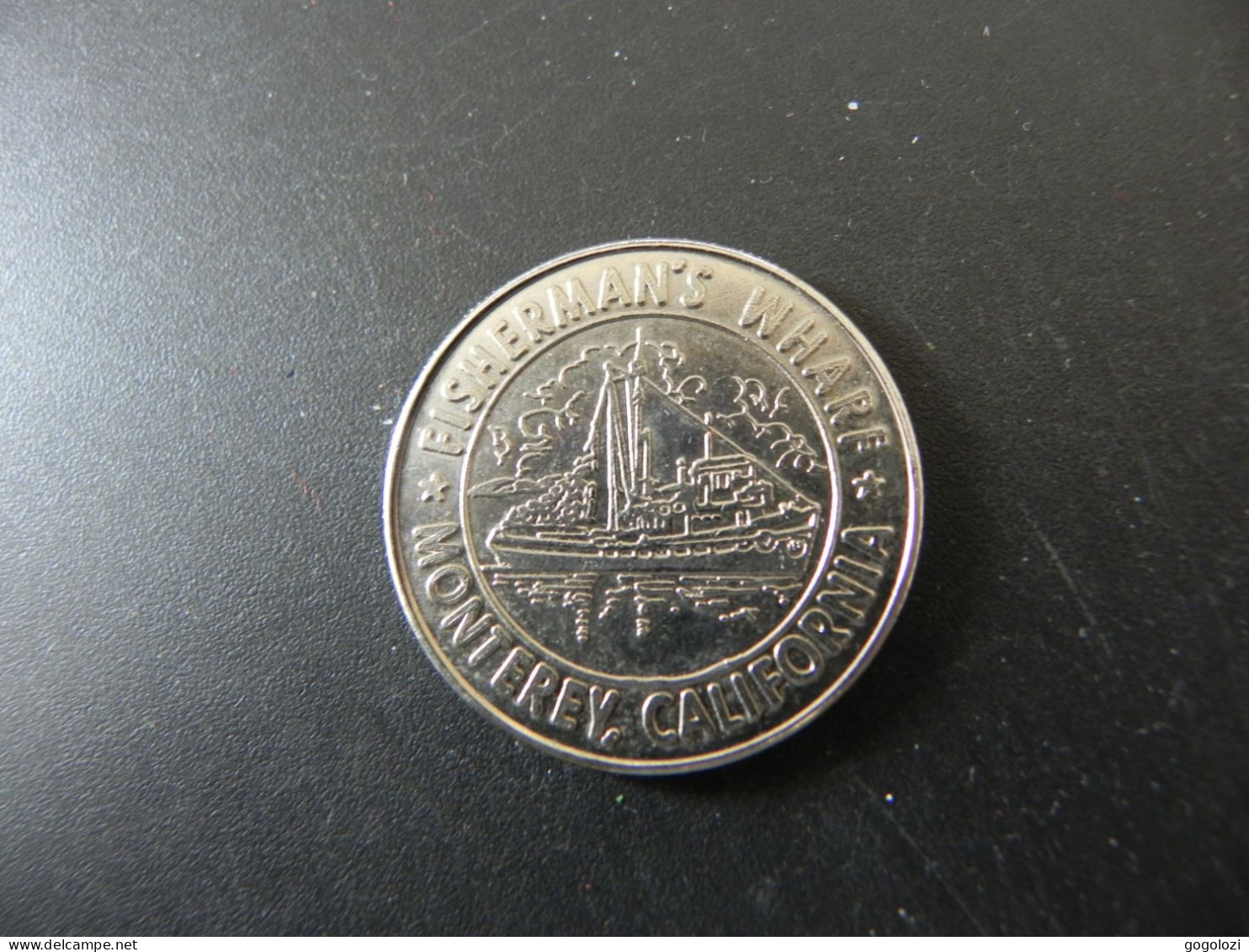 Jeton Token - USA Monterey California - Fisherman's Wharf - Andere & Zonder Classificatie