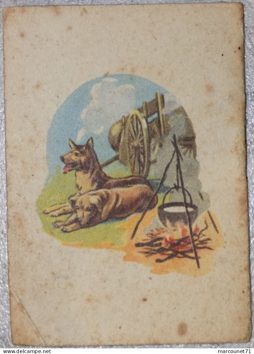 PETIT CALENDRIER 1938 ILLUSTRATEUR GROJEAN CREME ECLIPSE CHARETTE A CHIENS - Small : 1921-40