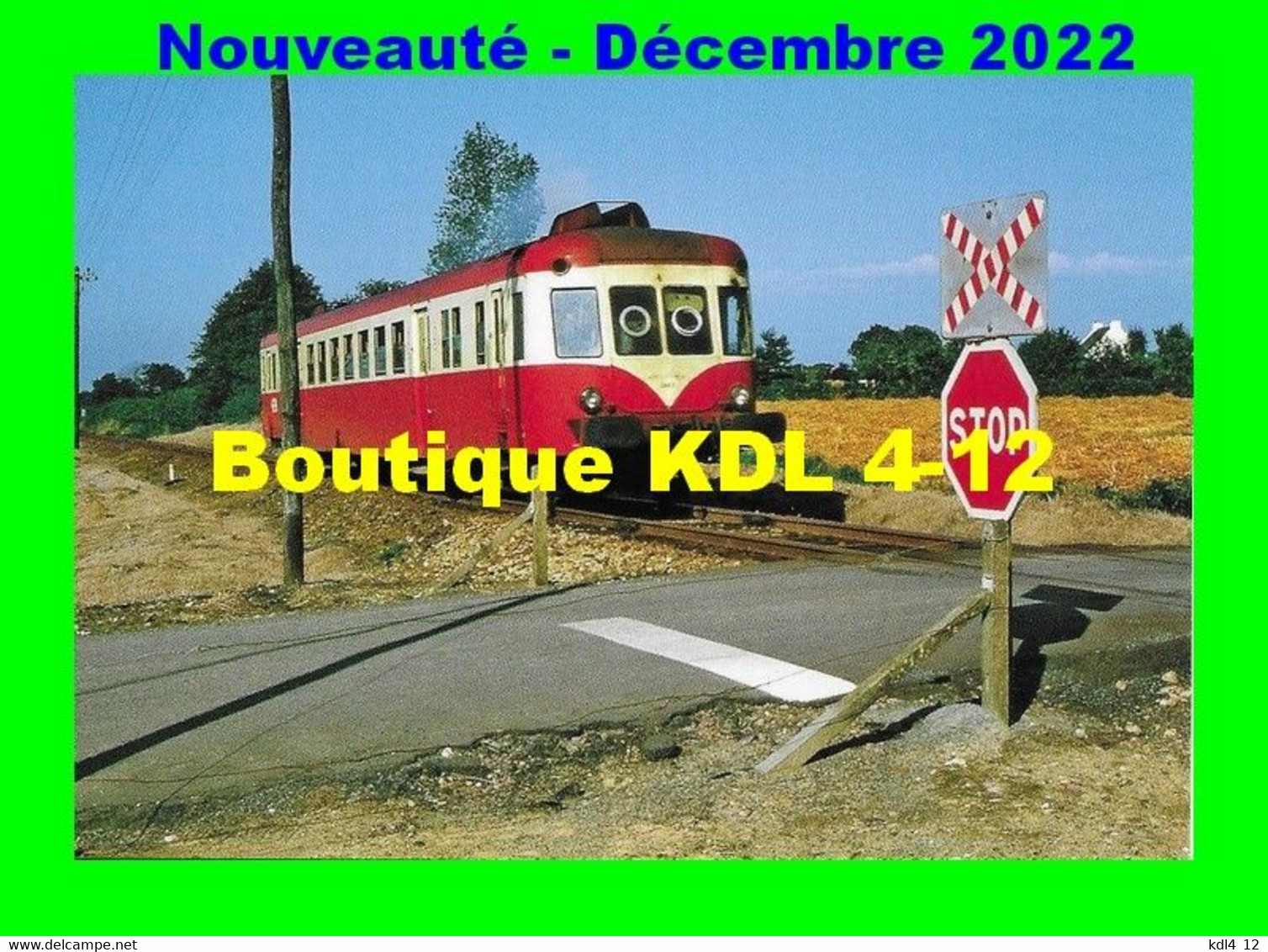 RU 2039 - Autorail X 2463 Au PN 5 Vers PLOUARET - Côtes D'Armor - SNCF - Plouaret