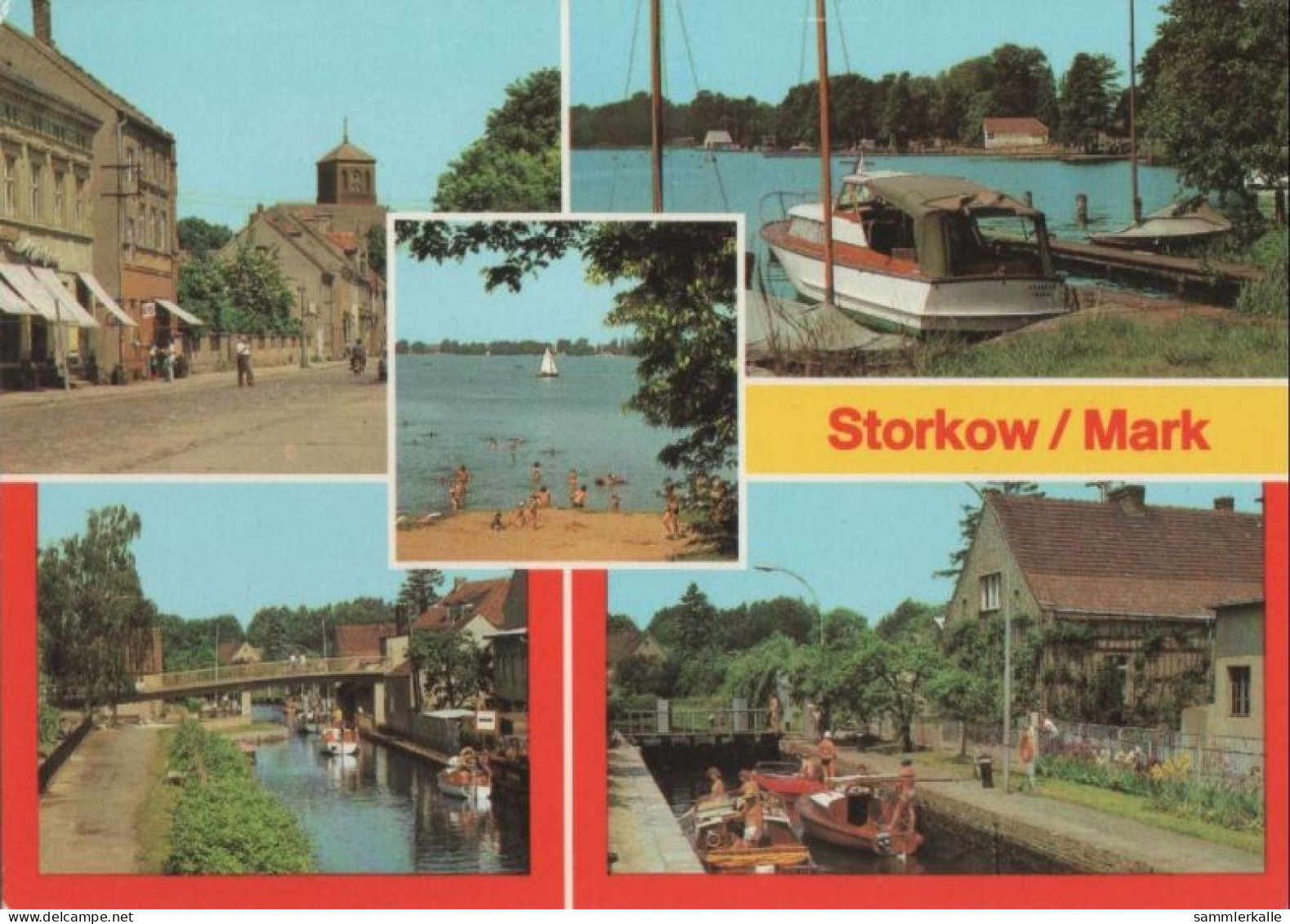 43155 - Storkow - U.a. Am Kanal - 1981 - Storkow