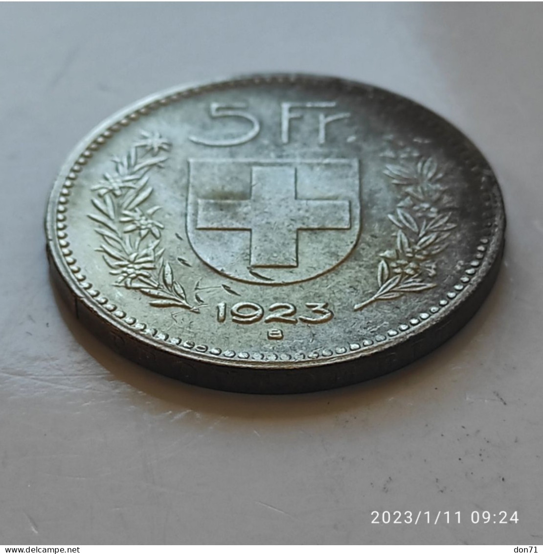 Svizzera - 5 franchi 1923