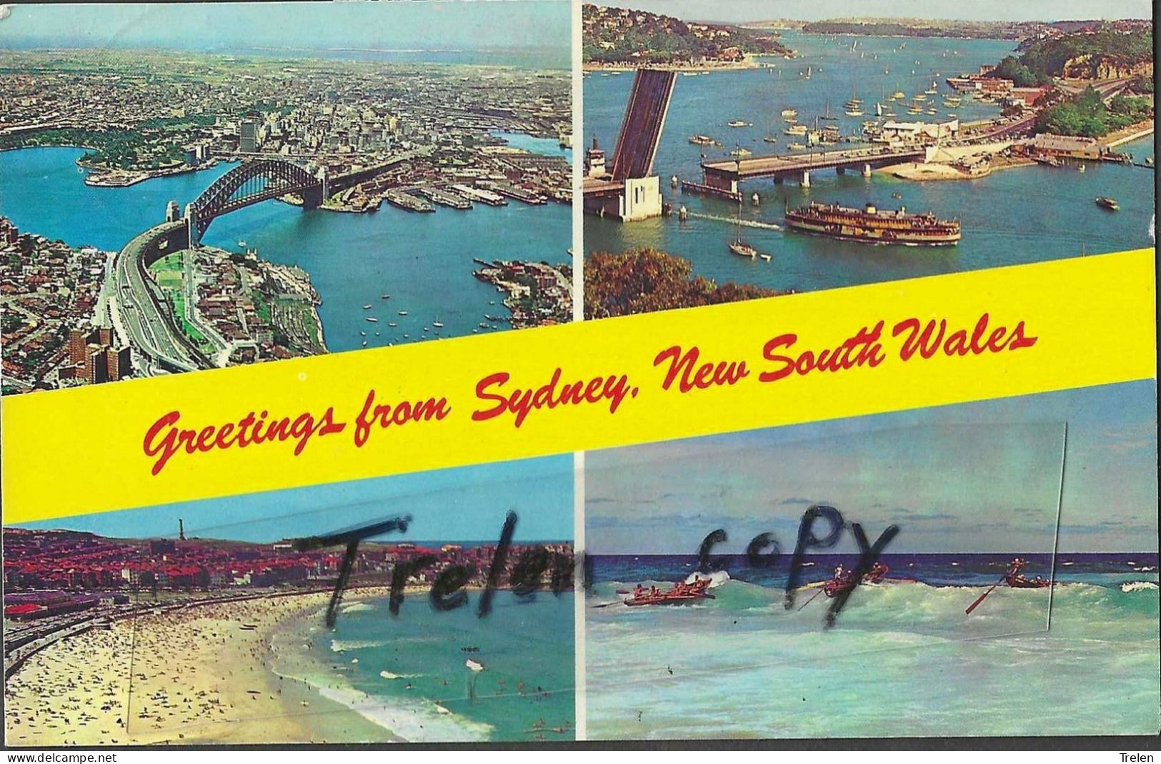 Australia, Australien, Sydney, 1966,  Beschrieben, Described - Sydney