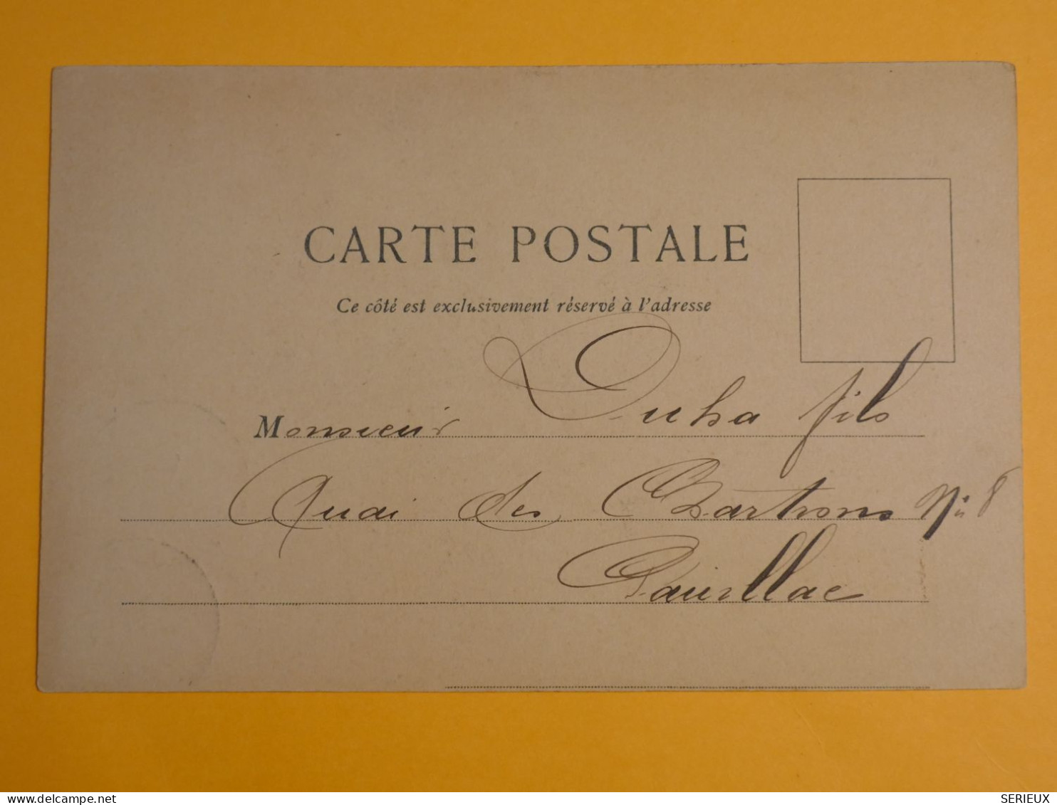 DM5 BENIN DAHOMEY  BELLE CARTE  1904  PORTO NOVO A PAUILLAC  FRANCE  + + AFF.   INTERESSANT+ + - Covers & Documents