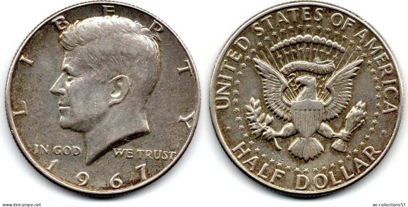 MA 31846 / USA 1/2 Dollar 1967 TTB+ - 1964-…: Kennedy