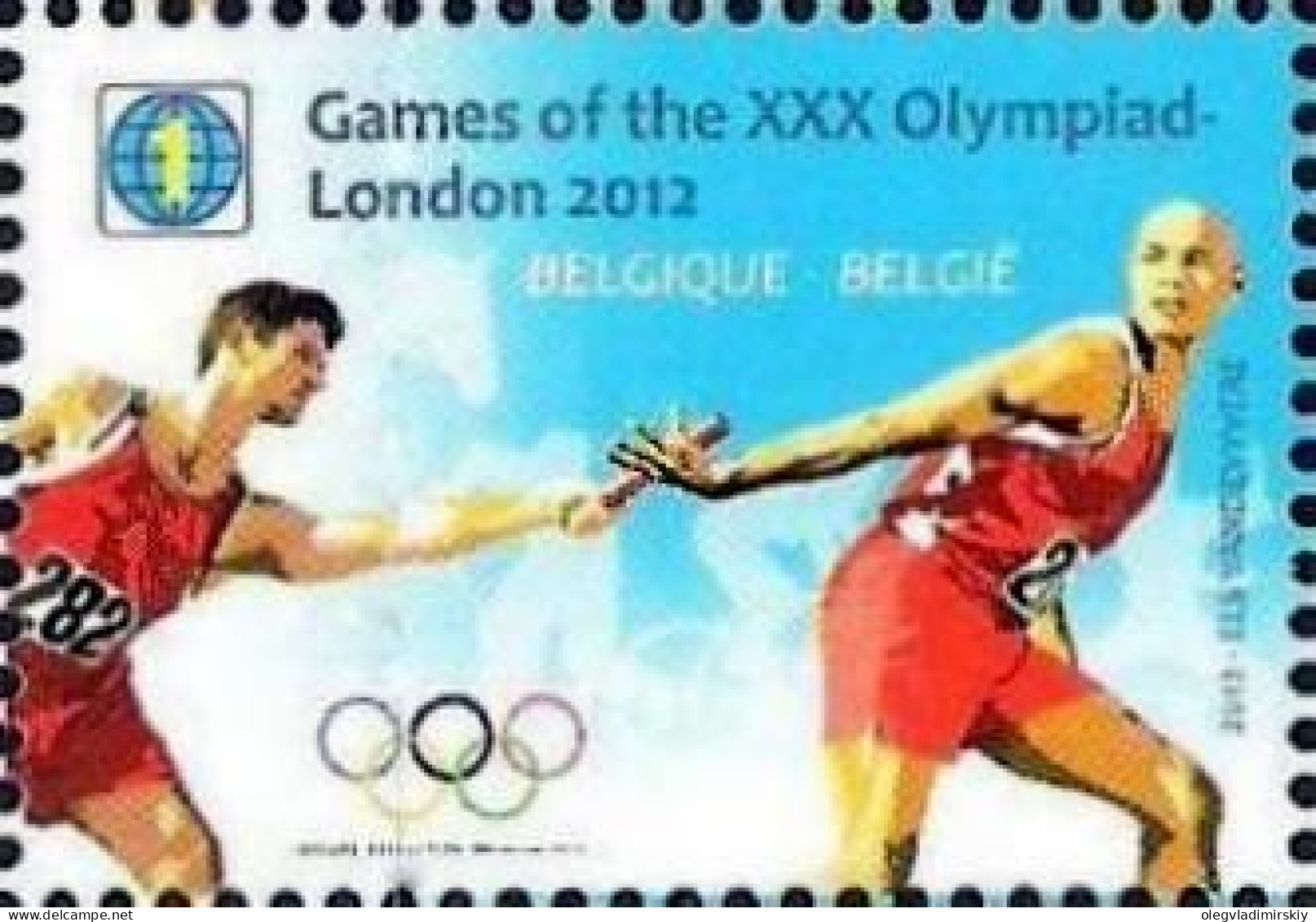 Belgium Belgique Belgien 2012 XXX Olympic Games In London Olympics Stamp MNH - Sommer 2012: London