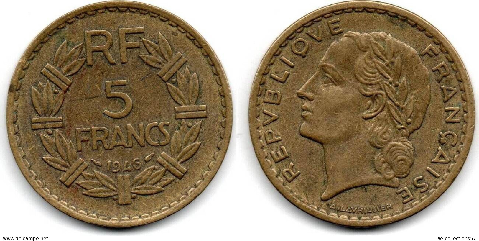 MA 31856 / France - Frankreich 5 Francs 1946 TTB - 5 Francs