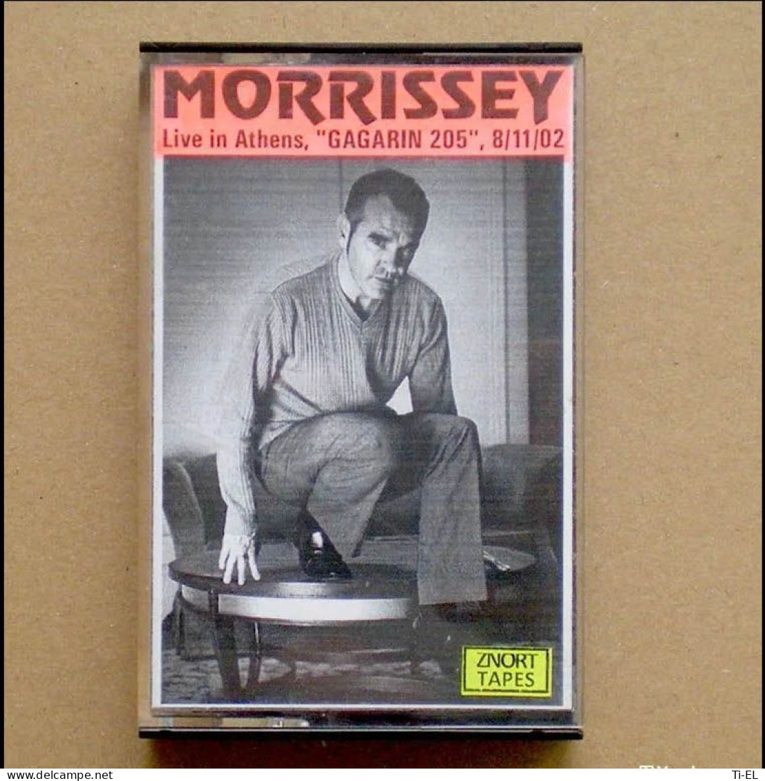 MORRISSEY – Live In Athens, "Gagarin 205", 8.Nov.2002 | Rare Audio Tape - Audiocassette