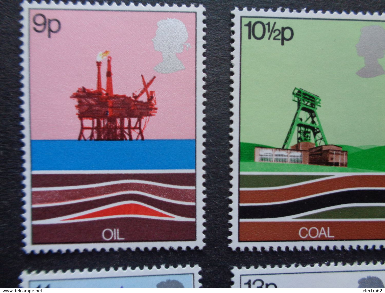 Grande-Bretagne Great Britain Pétrole Charbon Gaz éléctricité Oil öl Gas Kohle Electricity Electrizität 1978 Coal Neuf - Sonstige & Ohne Zuordnung