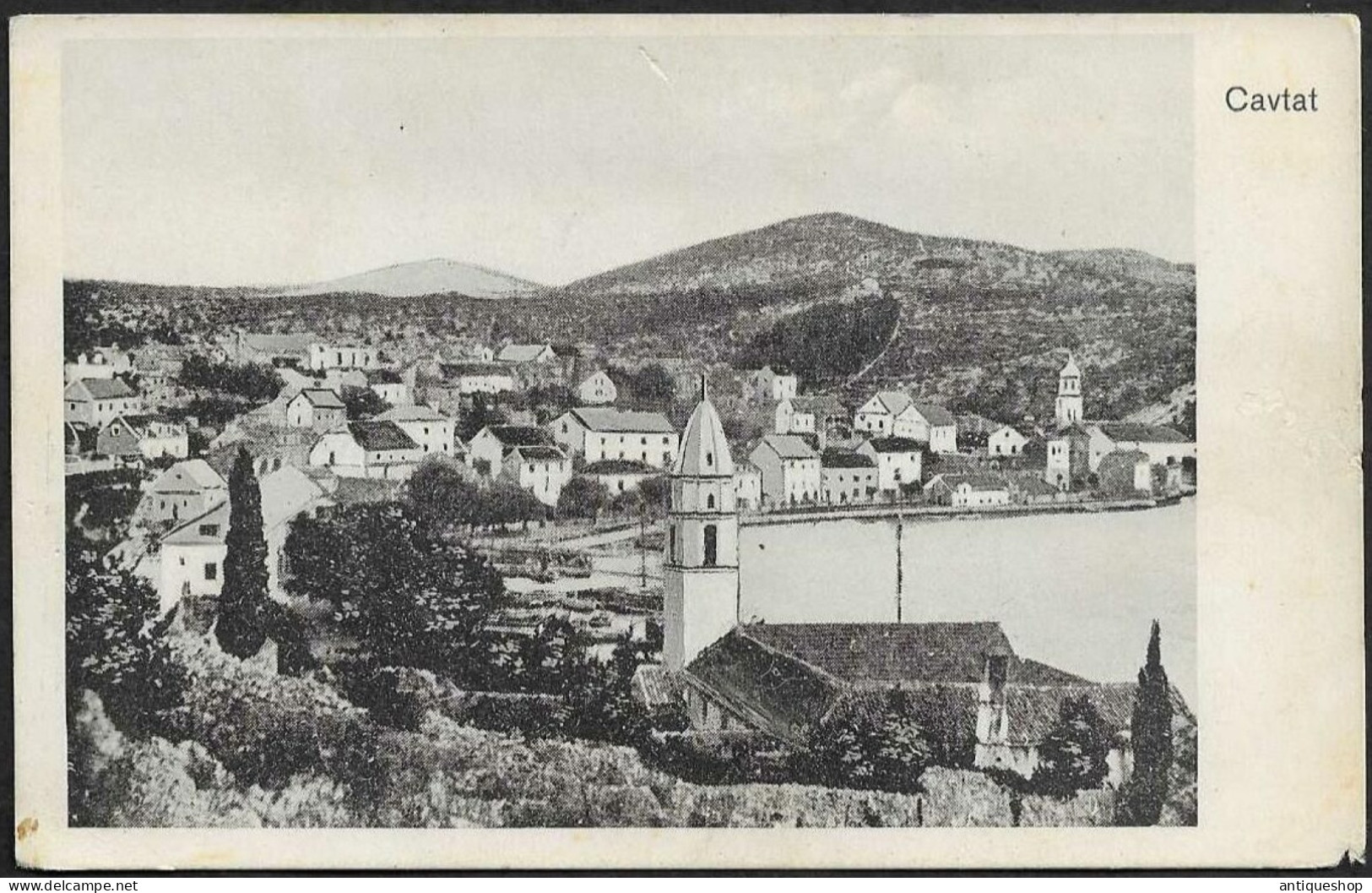 Croatia-----Cavtat (Dubrovnik)-----old Postcard - Croazia