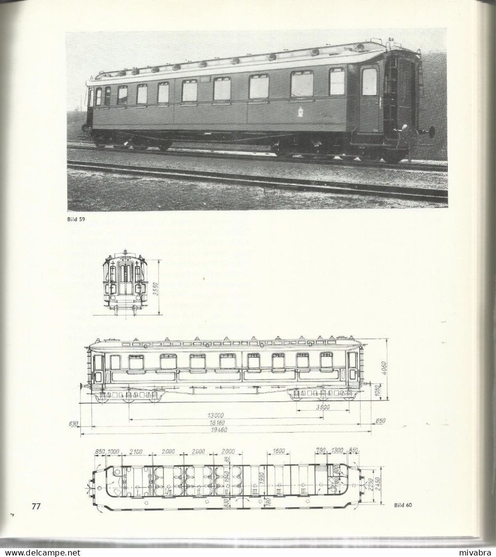 REISEZUGWAGEN ARCHIV - WAGNER - KROSCHWALD (EISENBAHNEN RAILWAY LOKOMOTIVEN)