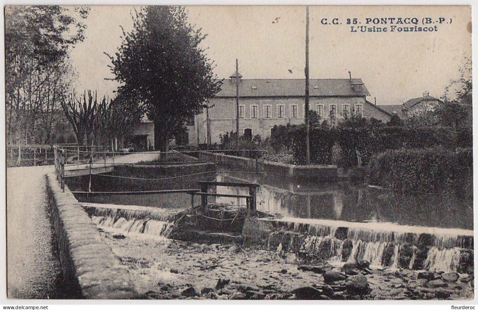 64 - B55773CPA - PONTACQ - Usine Fouriscot - Très Bon état - PYRENEES-ATLANTIQUES - Pontacq