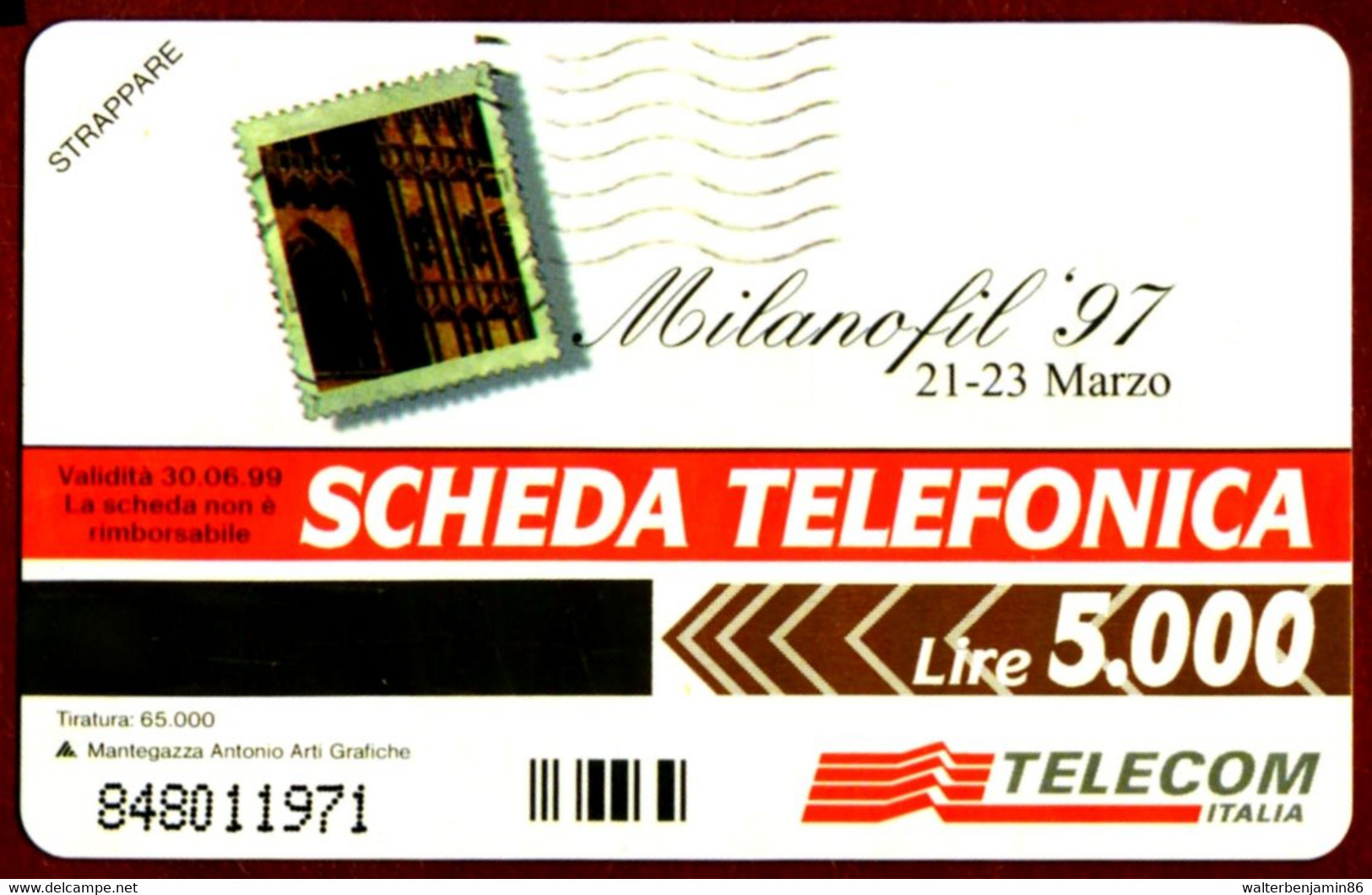 G 603 C&C 2662 SCHEDA TELEFONICA NUOVA MAGNETIZZATA MILANOFIL - Públicas Especiales O Conmemorativas