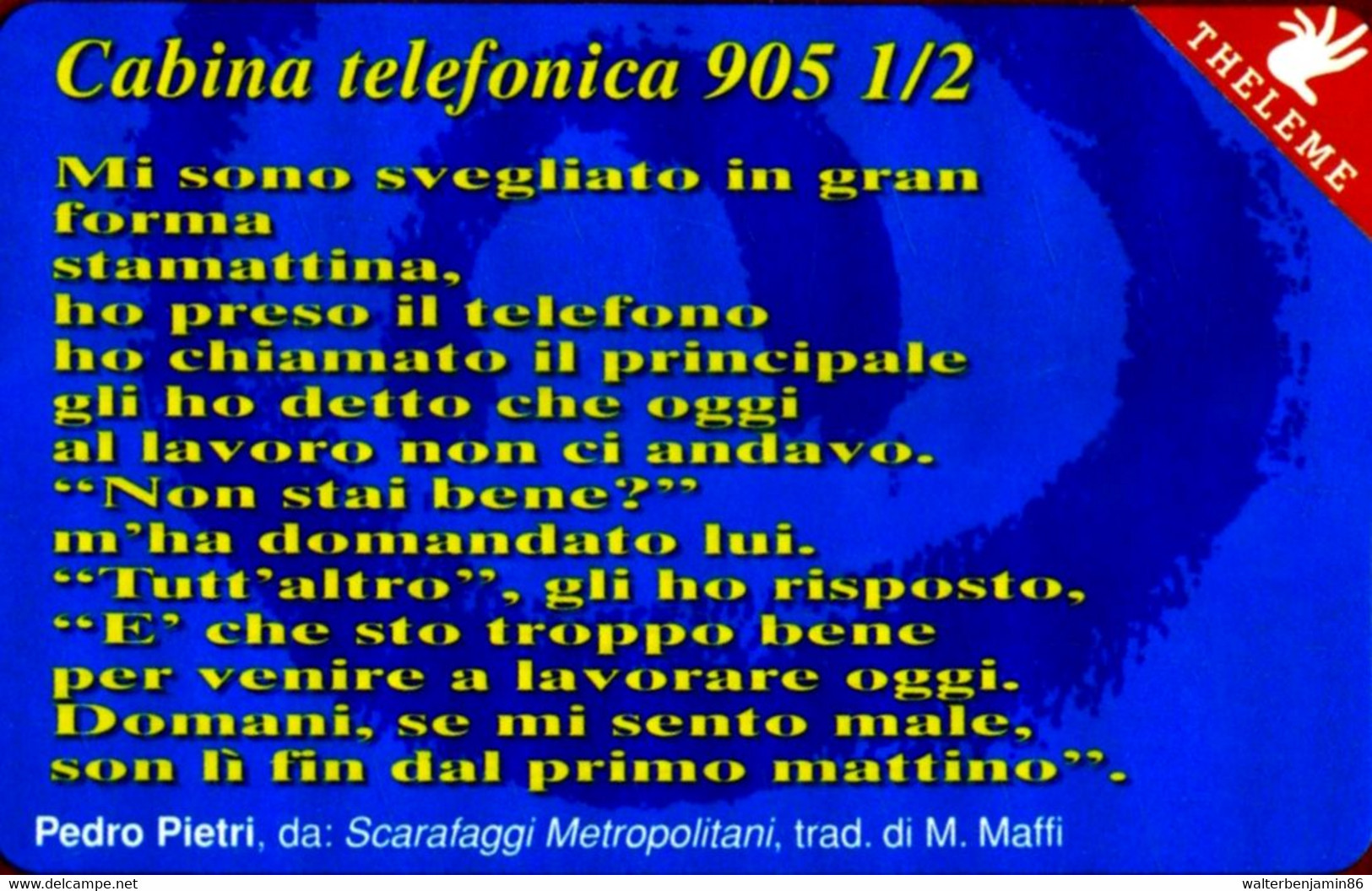 G 689 C&C 2701 SCHEDA TELEFONICA NUOVA MAGNETIZZATA VENEZIA POESIA CABINA - Pubbliche Speciali O Commemorative