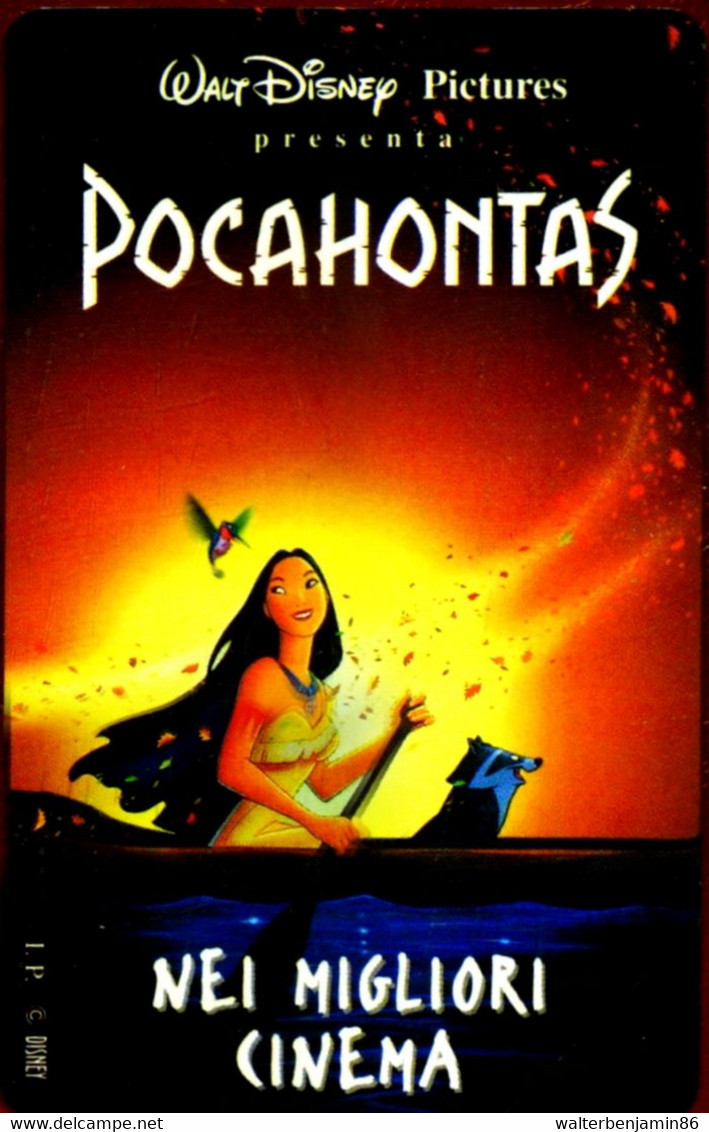 G 471 C&C 2524 SCHEDA TELEFONICA NUOVA MAGNETIZZATA POCAHONTAS DISNEY - Publiques Spéciales Ou Commémoratives