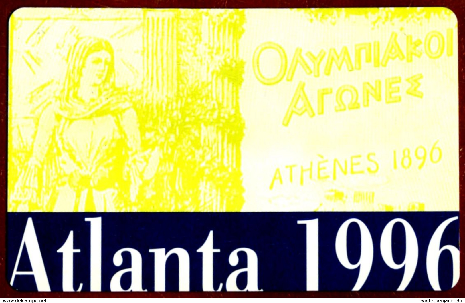 G 526 C&C 2591 SCHEDA TELEFONICA NUOVA MAGNETIZZATA OLIMPIADI ATLANTA 1996 - Öff. Gedenkausgaben