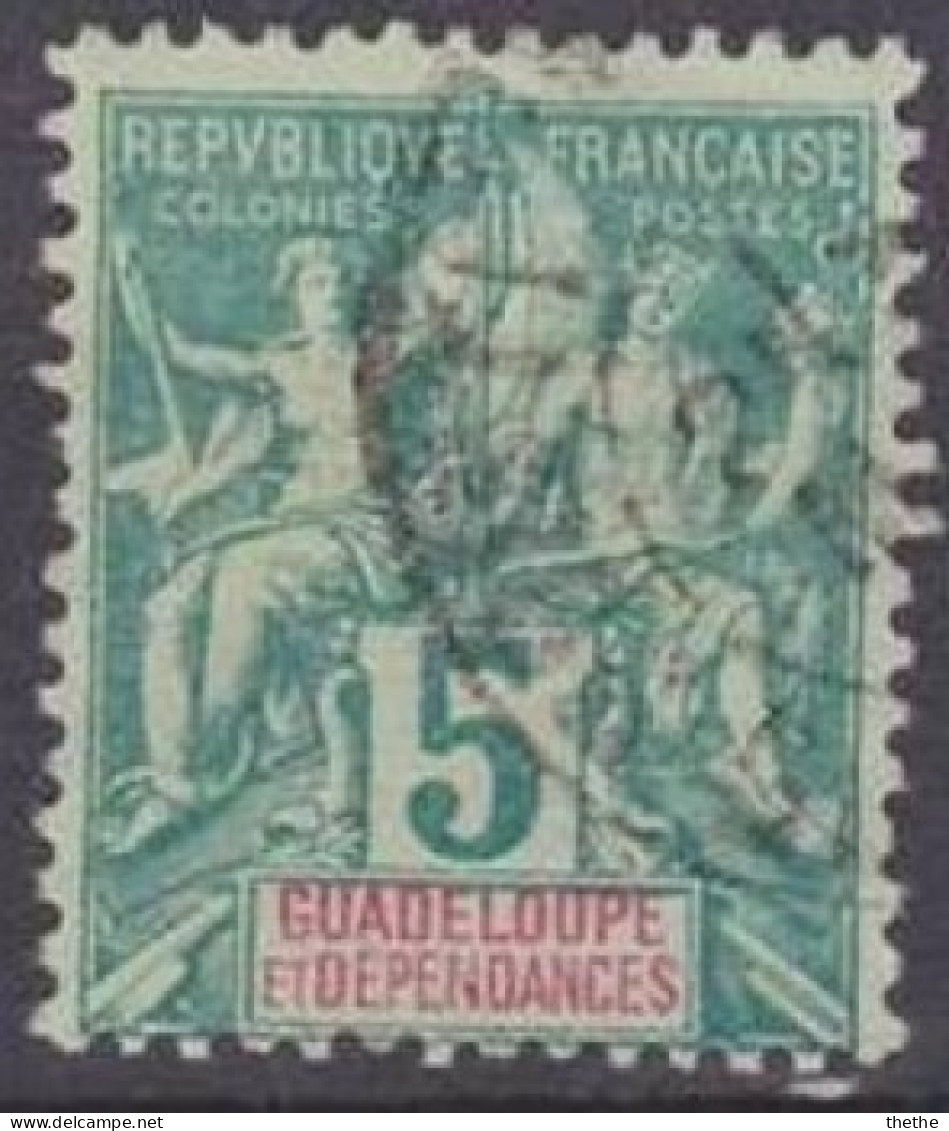 GUADELOUPE - Type Groupe - Used Stamps